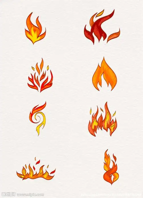 火苗怎么画简笔画火苗怎么画简笔画视频