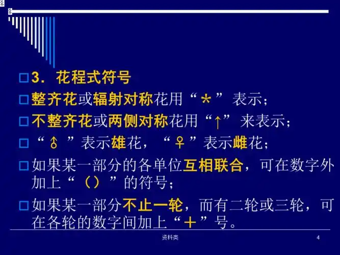 实验被子植物花程式花图式及检索表的使用高级课资