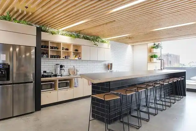 公司办公室茶水间装修设计效果图