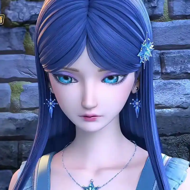 冰公主头像来啦     冰公主来啦