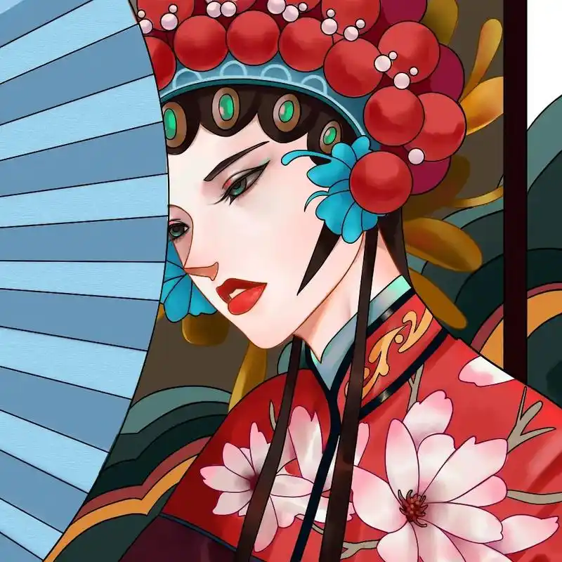 十大国粹#京剧#京剧头像,壁纸来啦,#歌曲陨落 - 抖音