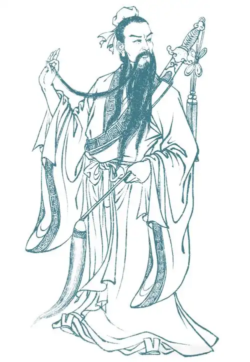 素材 | 一组八仙经典白描线稿