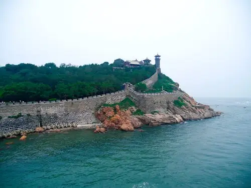 烟台蓬莱阁景区风光
