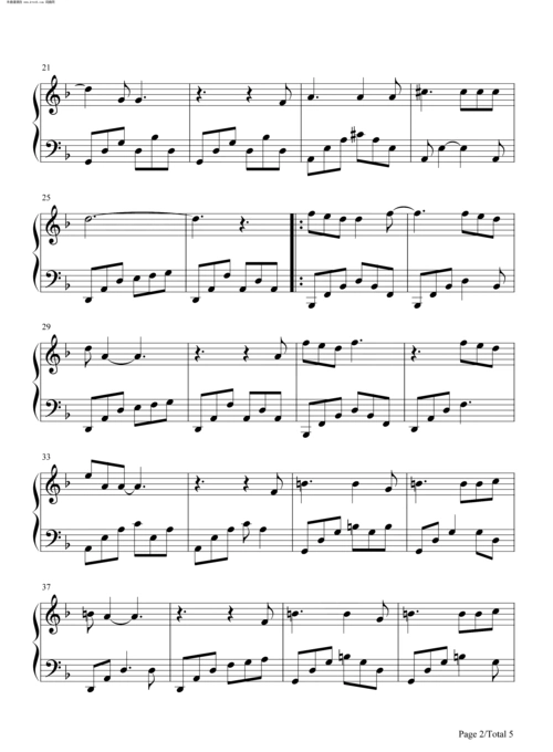 孟婆的碗 魏佳艺 钢琴谱 简谱