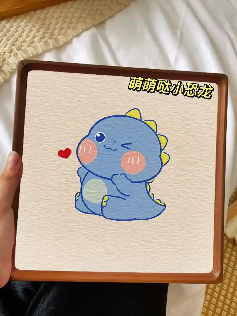 恐龙简笔画#可爱简笔 - 抖音