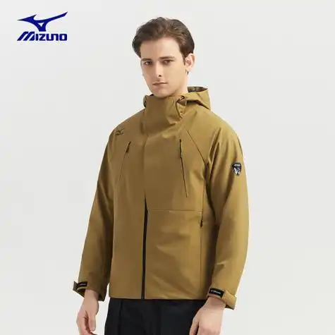 美津浓(mizuno)男士风衣 mizuno 美津浓 男士登山服风衣外套 rta2cc