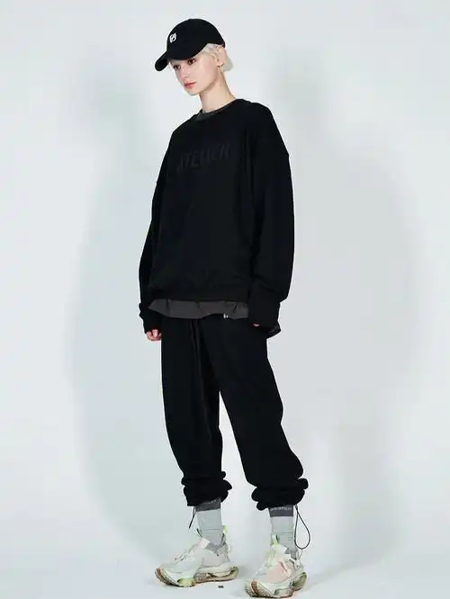 chaosatelier21awallblack高街叠穿