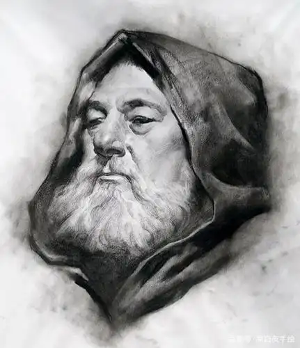 大师素描头像作品欣赏高清