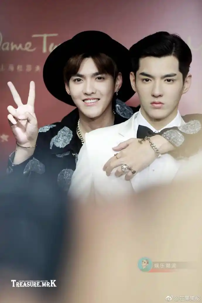 最像爱豆本人的蜡像#黄子韬 杨洋 吴磊 王俊凯 易烊千玺 王源 吴亦