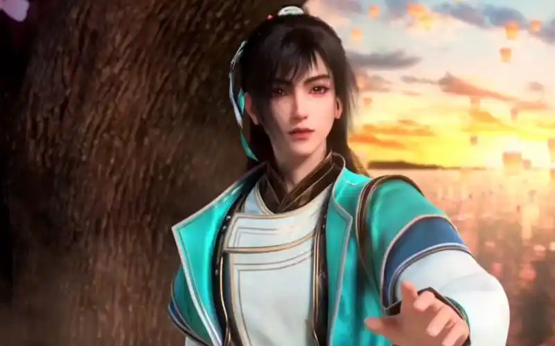 百里东君,桃花树下一见钟情