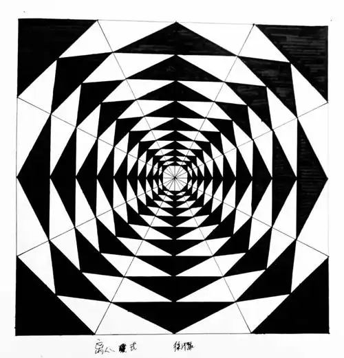 【平面构成】21平面一班带你领略秩序之美