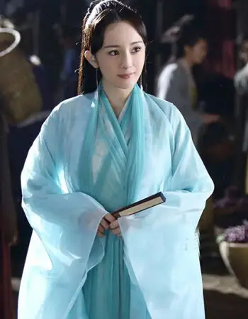 阿坡饵 三生三世十里桃花白浅素素同款古装女儿童cos写真古筝表演出