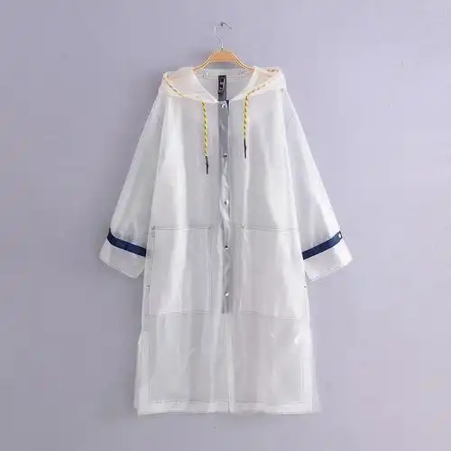 透明雨衣长图片