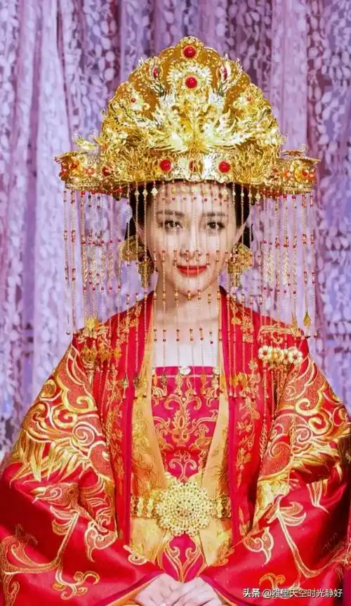 凤冠霞帔,十里红妆～影视剧女明星唯美古装嫁衣最新最全大盘点_整理