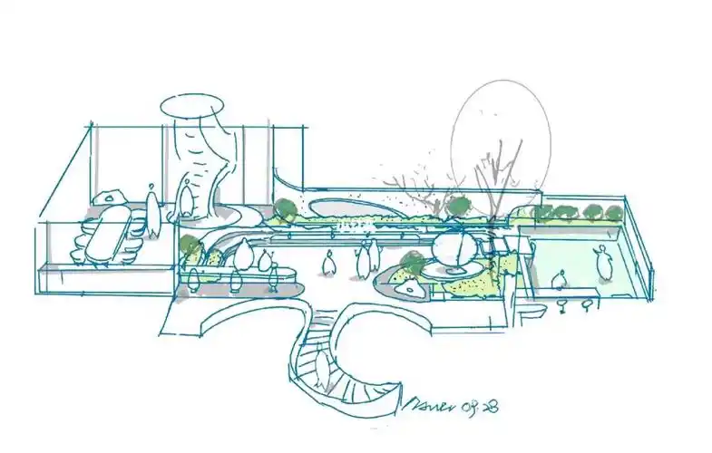 敢来挑战吗#空间设计  #庭院景观  #花园设计  #屋顶花园设计  #豪宅