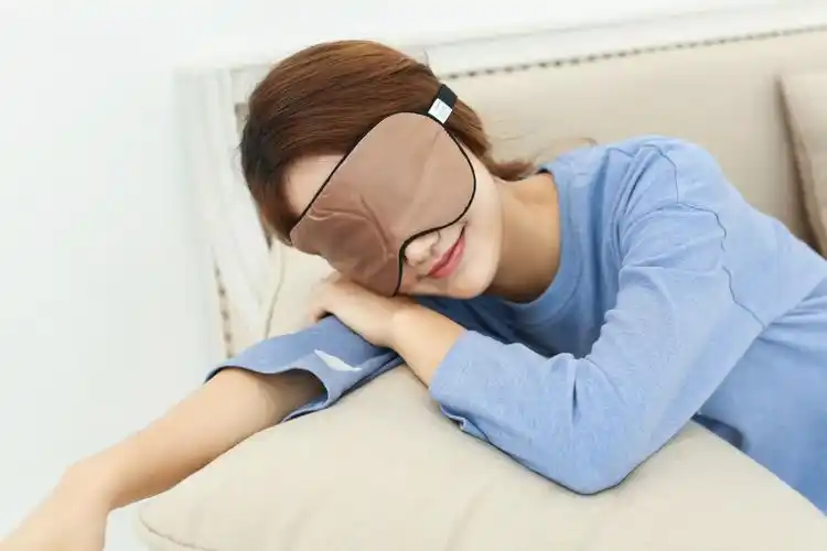 南极人真丝眼罩助睡眠护眼遮光可爱双面桑蚕丝眼罩睡觉祛黑眼圈