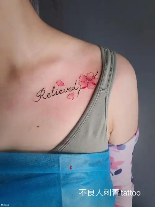 锁骨_纹身图案手稿图片_ll的纹身作品集