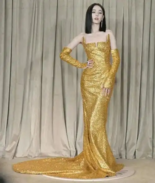 是内娱女星里公认的"天花板"存在,特别是每次的红毯造型都能艳压群芳