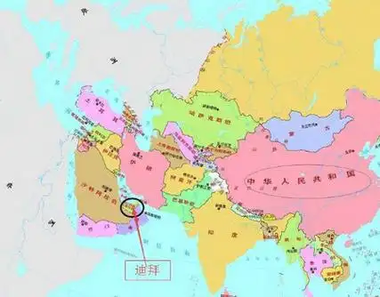 迪拜属于哪个国家_迪拜在地图上的位置(地图)