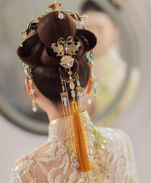 中式复古新娘发型 高端大气上档次