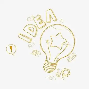 灯泡创意组合元素