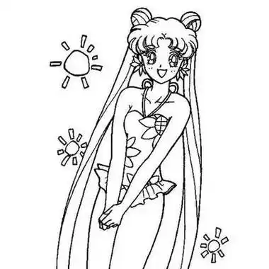 简笔画少女 卡通少女人物的画法儿童画人物简笔画古装少女人物简笔画