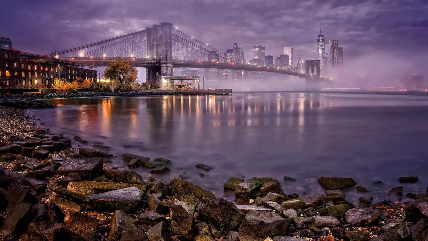 探索曼哈顿唯美夜景