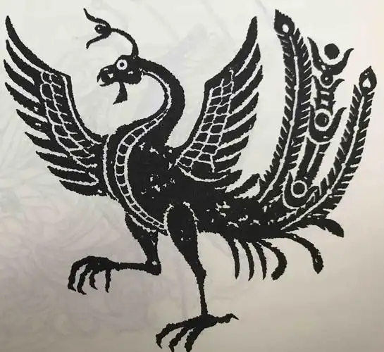 凤凰图腾的形式展现