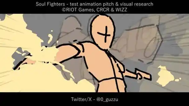 2d 动画测试 / 出自:0_guzzu / the blur studio#二次元新鲜事##动漫