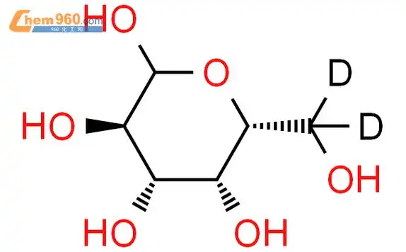 d-[6,6-2h2]半乳糖结构式图片