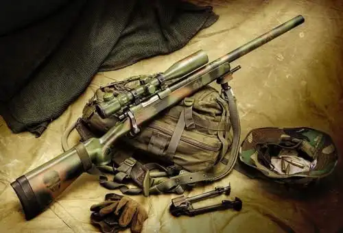 伊战中毙命美大兵多被美制m24狙击步枪猎杀(2)