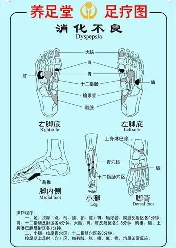 养足堂足疗示意图图片