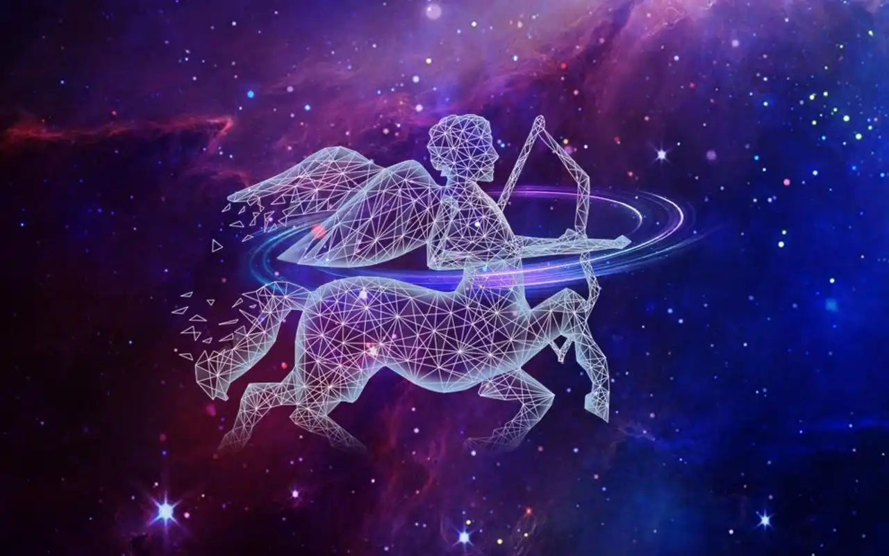 回车桌面>电脑壁纸>动漫卡通>生肖星座>射手座梦幻星空插画>