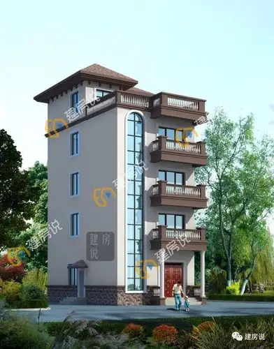 7x12米5层别墅狭长地基不再成困扰让人不禁拍手叫好