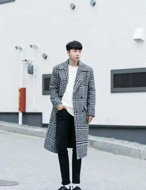 原创男生们还在为穿搭发愁格纹元素穿搭让你一秒变帅气boy