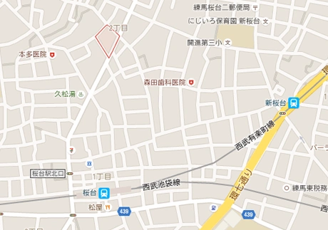 急售东京练马区桜台858万人民币独栋公寓楼(一楼事务所用房)