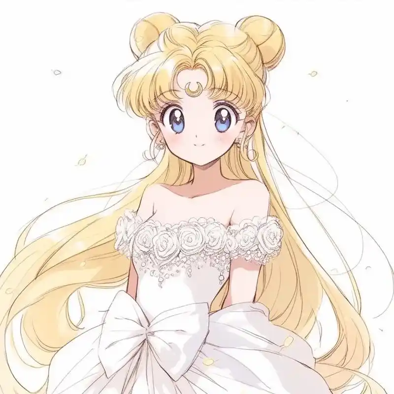 公主水冰月.#动漫女头 #优质头像 #ai二次元 #美少女战 - 抖音