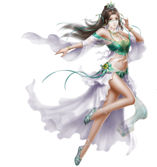 角色素材灵动与古韵的古风角色原画素材