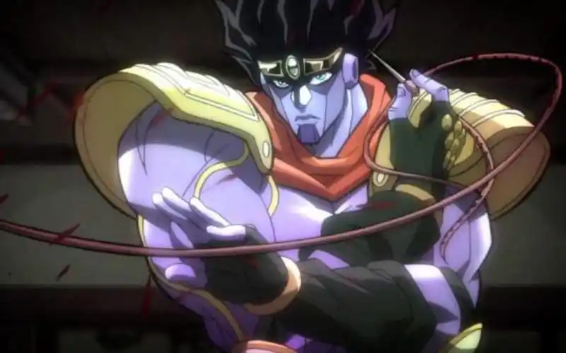 一口气看完jojo的奇妙冒险里面的白金之星的能力!