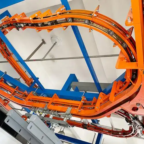 森海悬挂链流水线设备悬挂积放链条悬挂链输送机积放式输送线加工