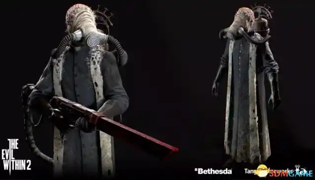 恶灵附身2畸形怪物设定图极度重口胆小勿入