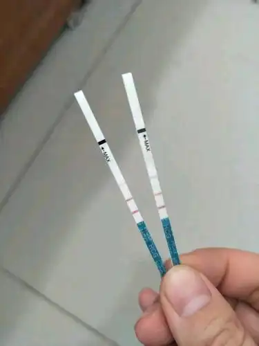 想考验一下我男朋友,说我怀孕了 能不能发我两张测试纸图片真实的,网