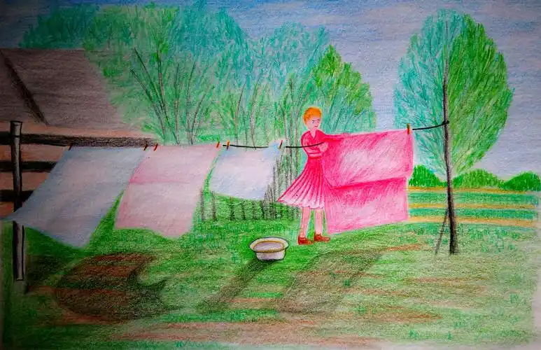 向往的田园生活.