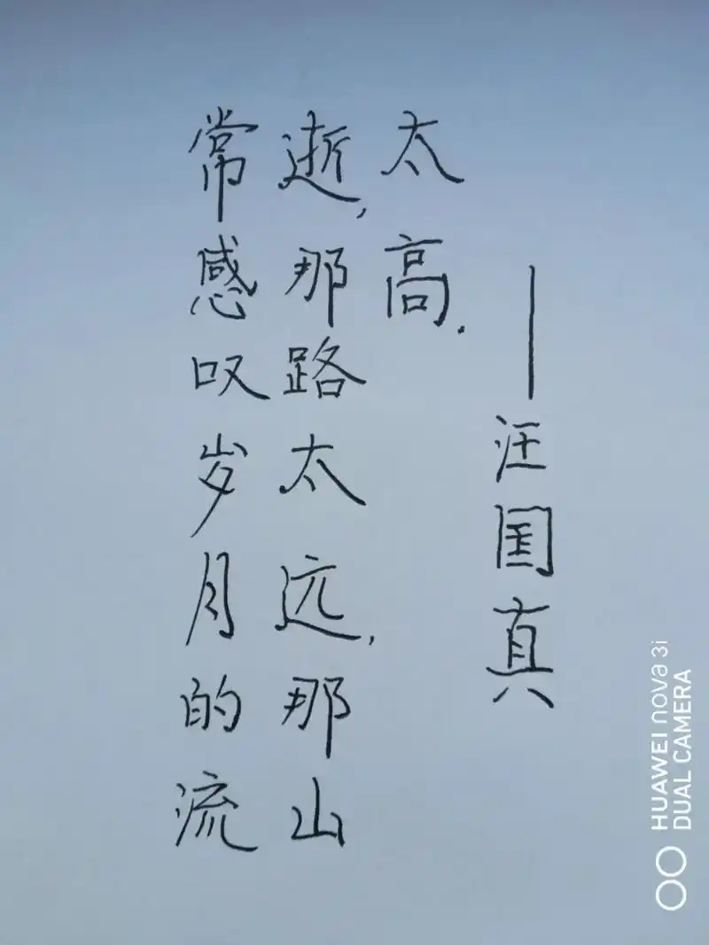 那路太远,那山太高#汪国真 - 抖音