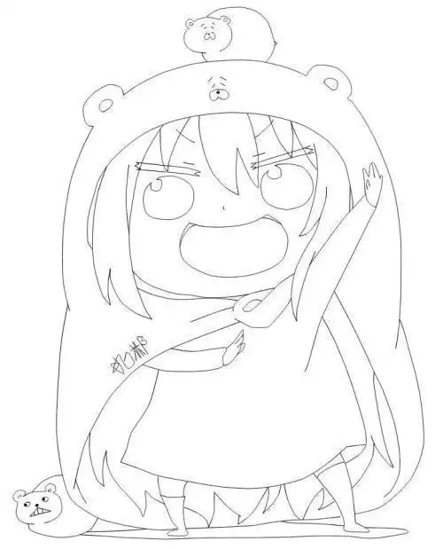 画动画人物简笔画集 简笔画图片大全-蒲城教育文学网