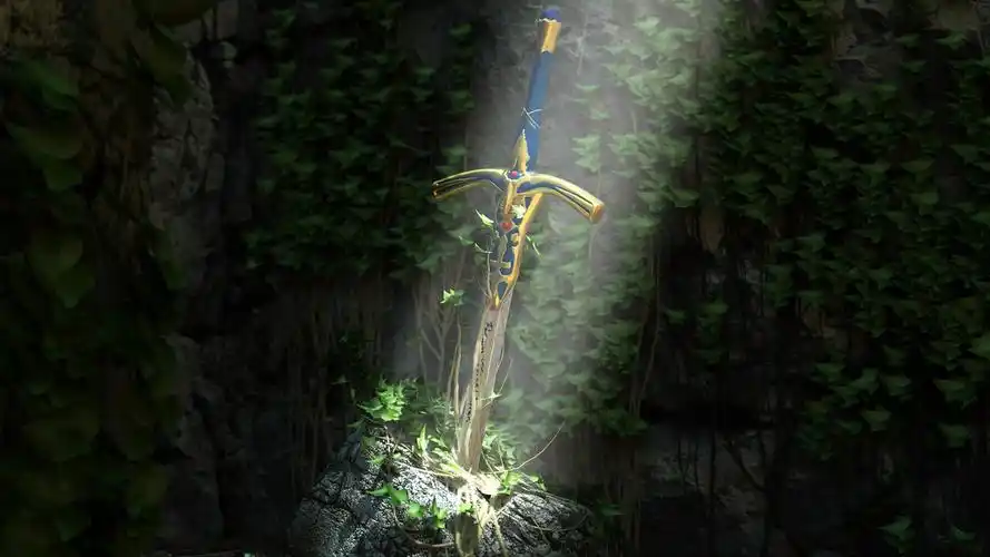 求这把石中剑的全身图