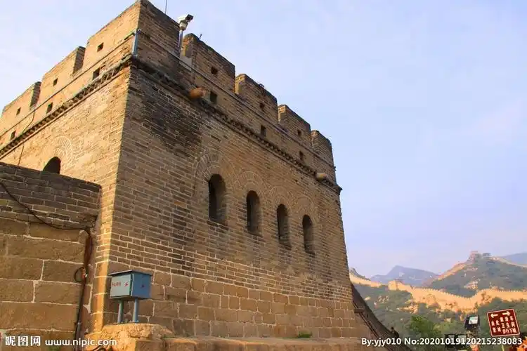 万里长城烽火台图片