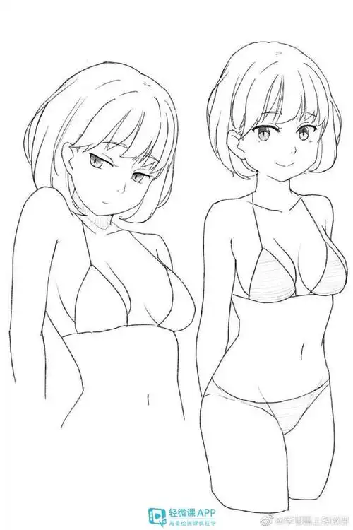 新手该如何练习线稿?适合手残党临摹的线稿素材!