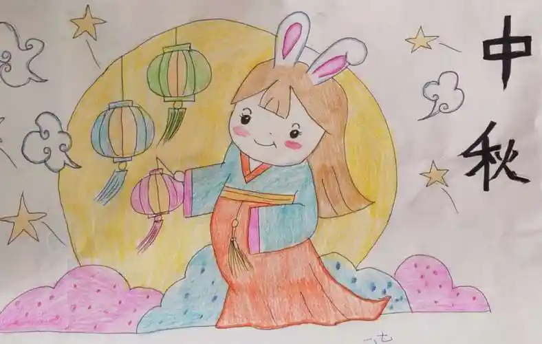 【莒县四小 乐真教育】我手画我心 一七中秋优秀特色作业展