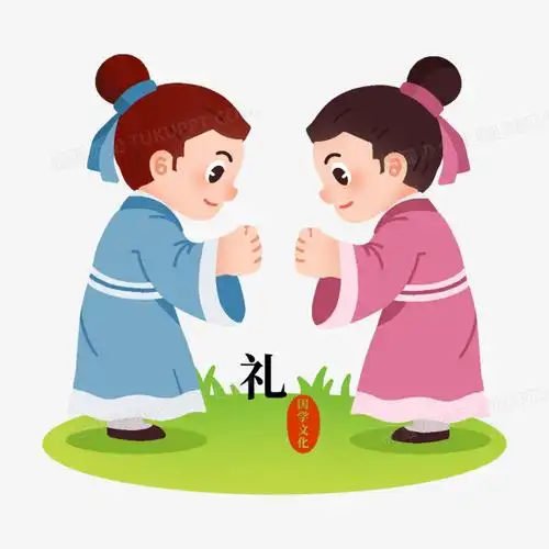 一组卡通扁平风国学文化套图合集素材